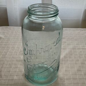 Improved Gem Glass Jar